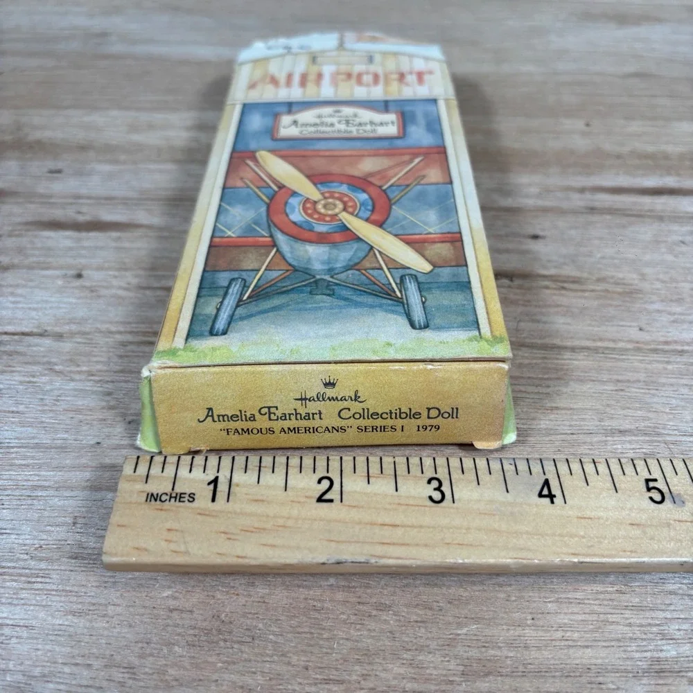 Vintage 1979 Hallmark Amelia Earhart Collectible Doll Famous Americans Series I